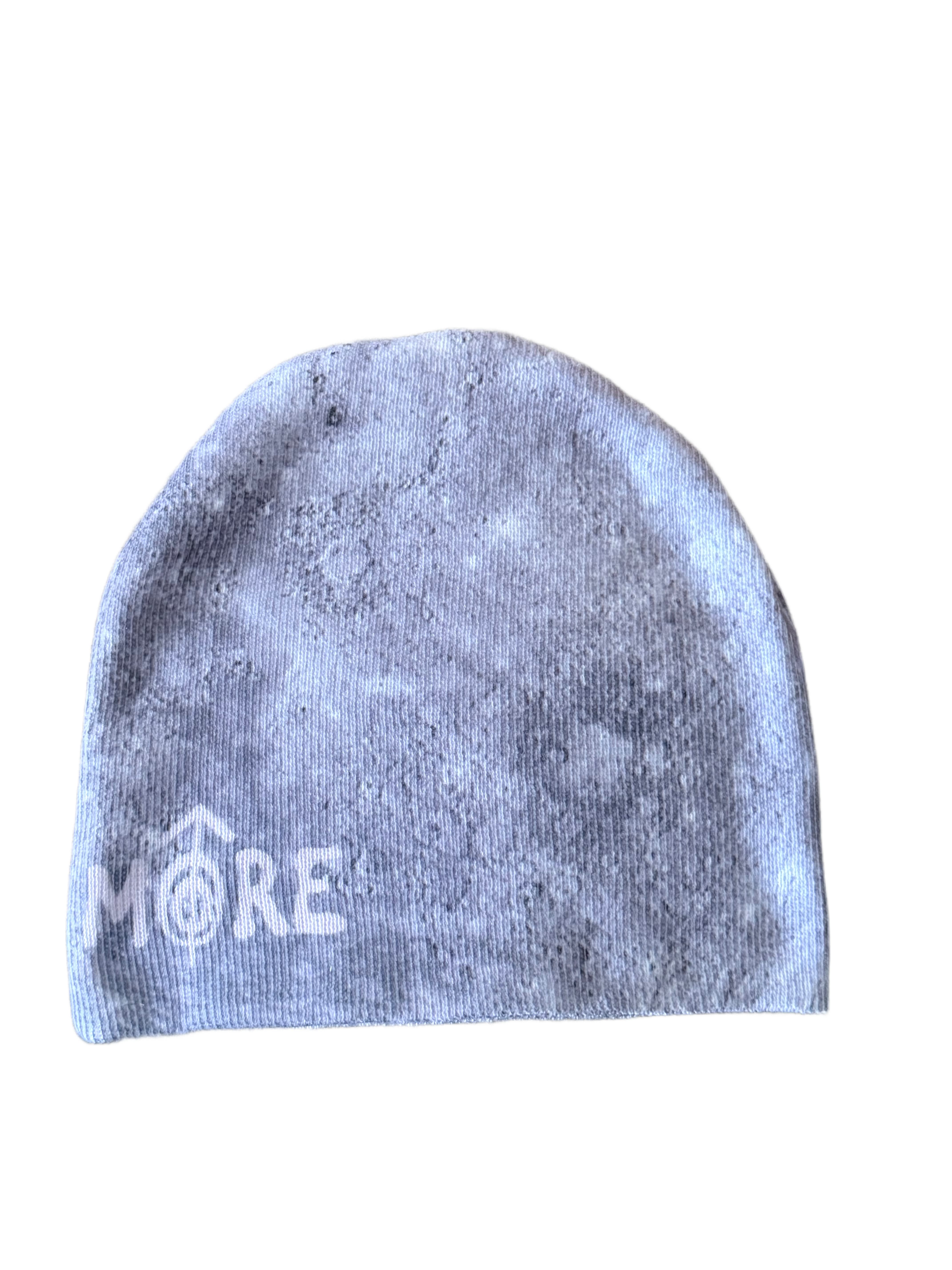 Coloured Beanie knit hat style in soft blue color, perfect for warmth and comfort in cold weather.
